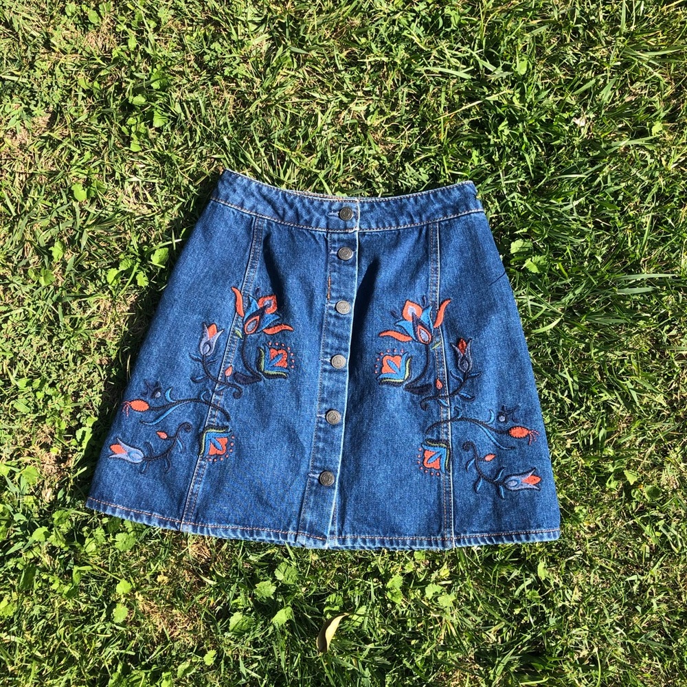 Jean skirt